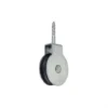 Masidef Carrucola con vite in acciaio zincato e poliammide 50 x 6 mm
