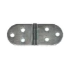 Masidef Cerniere biscotto zincata 80x30 mm 4 pezzi