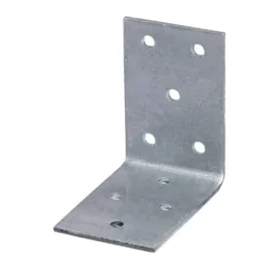 Masidef Giunto angolare in ferro zincato, 2 mm, 20x50x40 mm
