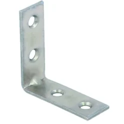 Masidef Lastrine angolare zincata 20x20 mm 4 pezzi