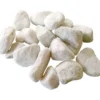 Mattoli Ciottolo marmo bianco carrara 20 kg, sezione 15-25 mm