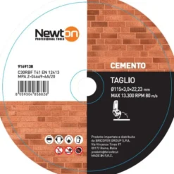 Mayota Disco da taglio 115x3.0x22.23 per cemento t41