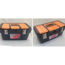 Mayota Valigetta portautensili in resina con vassoio e organizer, 48,6x26,7xh.24,2 cm