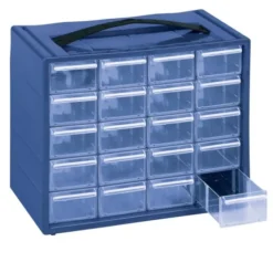 Mobil plastic Cassettiera espace 20c.bluin plastica t/20