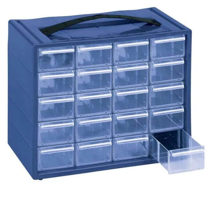 Mobil plastic Cassettiera espace 20c.bluin plastica t/20