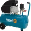 Newton Compressore ad aria lubrificato 50 litri potenza 1,5 kw 2 hp, carrellato