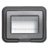 Placca living ip 44 antracite
