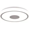 Plafoniera led bunda Ø 35 cm, 16w, cromato