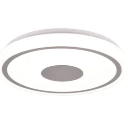 Plafoniera led bunda Ø 35 cm, 16w, cromato