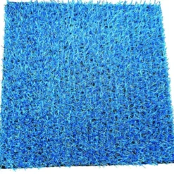 Prafor Rotolo di prato sintetico 15 mm, 2x5 mt, colore blu