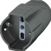 Presa 16a assiale grigio