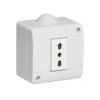 Presa bipasso IP40 1 modulo