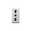 Presa gewiss 2p+t 16a biv.st.ita., con schuko, sy7wt