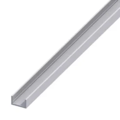 Profilo a u 10x13.5 allum arg 1 mt