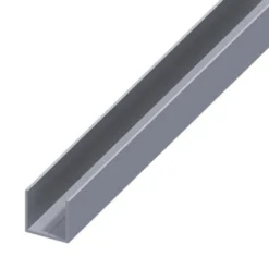 Profilo a u 7.5x1.0 allum nat 1 mt