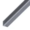Profilo a u 11.5x1.5 allum nat 1 mt
