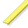 Profilo di chiusura 25x10 alluminio ottone 2 metri