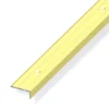 Profilo di chiusura 25x10 alluminio ottone 1 metro