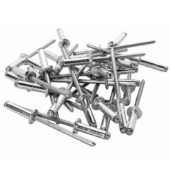 Rapid Rivetti Ø4.8 x 12 mm, spessore materiale da fissare 6 - 9 mm, punta trapano hss inclusa, confezione 50 pz