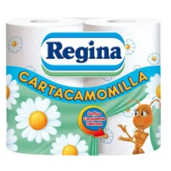 Regina carta igienica camomilla, conf. 4 rotoli