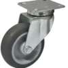 Rocarr Sup.pias.gir. ruota nyl/gomma d. 40 zincato