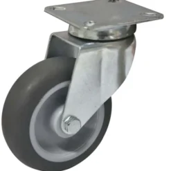 Rocarr Sup.pias.gir. ruota nyl/gomma d. 40 zincato