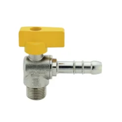 Rubinetto portagomma gas squadra cr 1/2