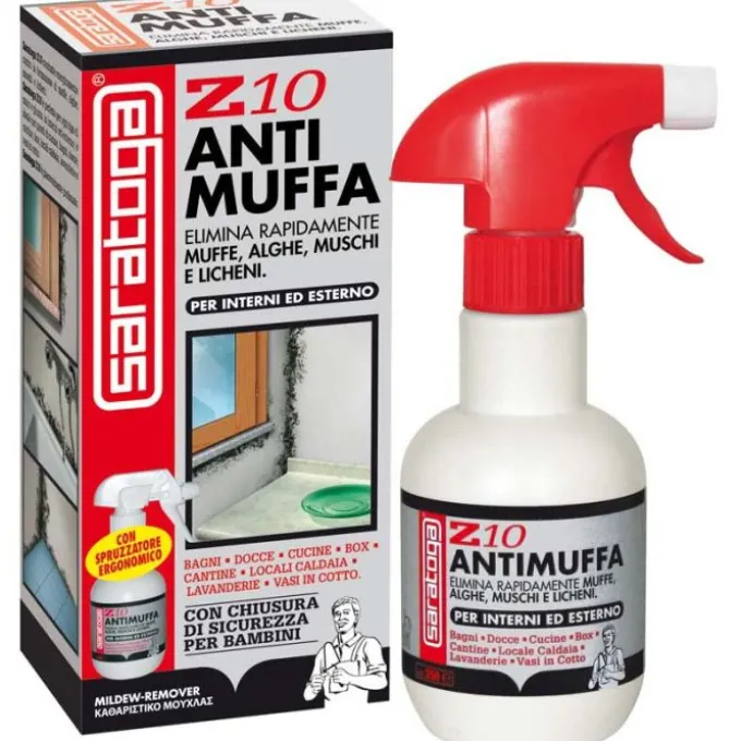 Saratoga Antimuffa con dosatore spray z10, liquido profumato contro la formazione di muffa