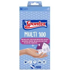 Spontex guanti extra, in vinile, 100 pz