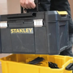 Stanley Carrello portautensili, trolley essential 3 in 1, capacità di carico 20 kg, 47x28xh.62 nero/giallo