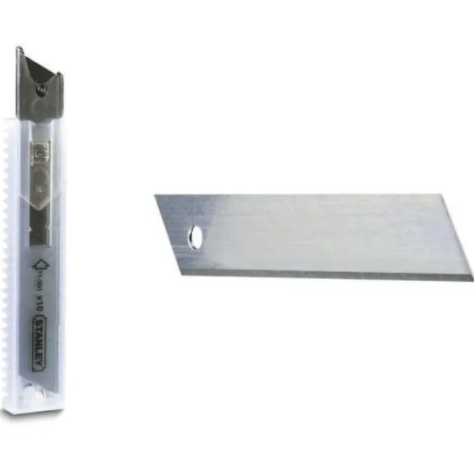 Stanley Lame per cutter, a spezzare, 18 mm, 10 pezzi