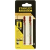 Stanley Lame 100x4-5.2 mm, per seghetto alternativo, per legno, 2 pezzi