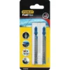 Stanley Lame 92x1-1.5 mm, per seghetto alternativo, per metallo, 2 pezzi