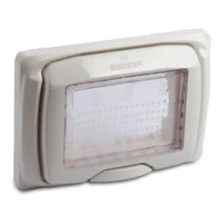 Sub placca protet.ip55 3p.bianca