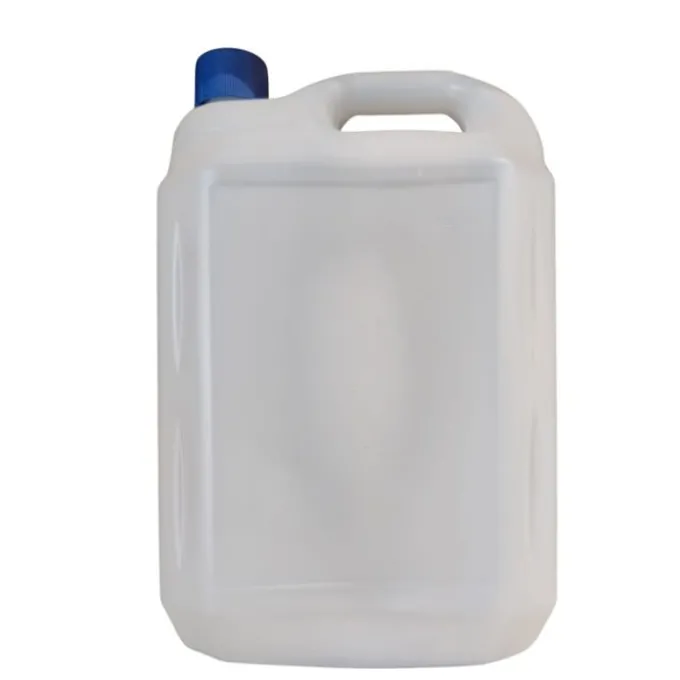 Tanica per liquidi 5 litri in plastica con tappo a vite blu