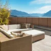 Tenax Rete frangivista soleado corten, 1x5 mt, marrone