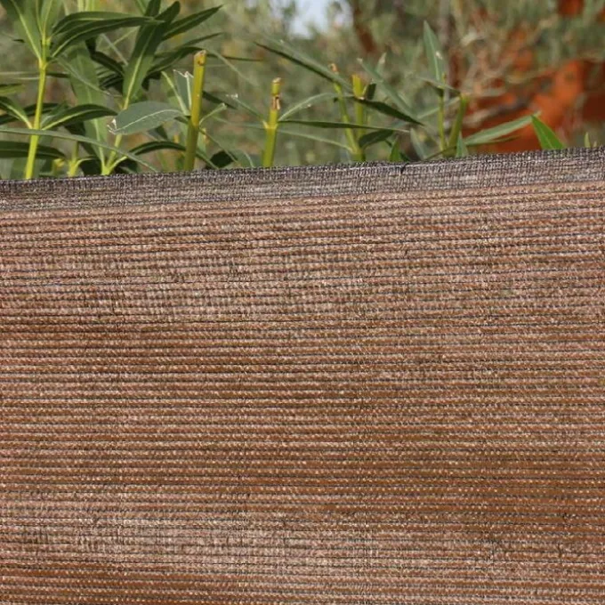 Tenax Rete frangivista soleado corten, 1x5 mt, marrone