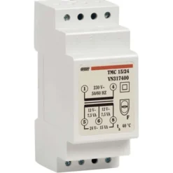 Trasformatore modulare 15va 230/12-24v