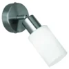 Trio lighting Faretto mars acciaio vtr bco 8 cm