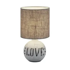 Trio lighting Lamapada da tavolo esna scritta love sabbia