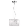 Trio lighting Sosp.spirelli rett.doppio vet.decoro cerchi l.40cm