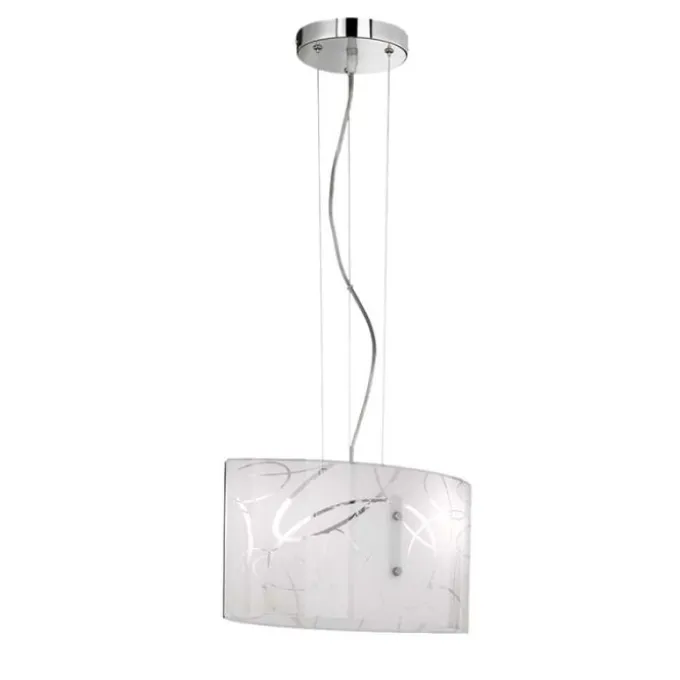 Trio lighting Sosp.spirelli rett.doppio vet.decoro cerchi l.40cm