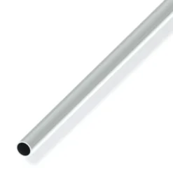 Tubo tondo allum d.8 mm bril 1 mt