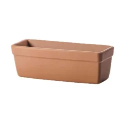 Tuscania Cassetta liscia, 50 cm, colore terracotta
