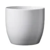 Tuscania Vaso basel, 10 cm, bianco