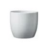 Tuscania Vaso basel fullcolor, 8 cm, bianco