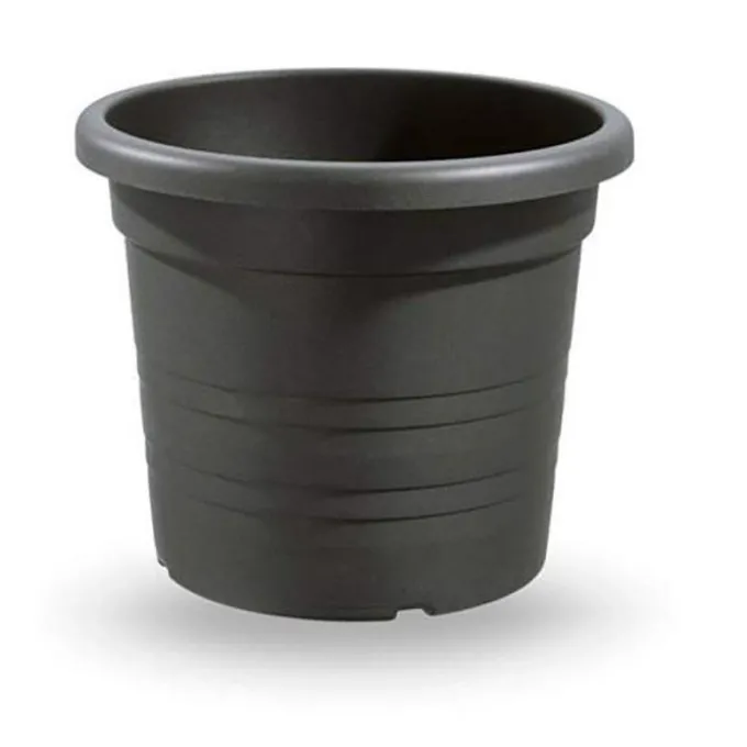 Tuscania Vaso cilindro, Ø 27 cm, antracite