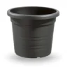 Tuscania Vaso cilindro, Ø 50 cm, antracite