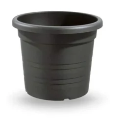 Tuscania Vaso cilindro, Ø 50 cm, antracite