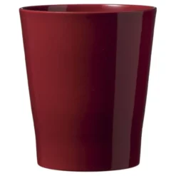 Tuscania Vaso dallas style shiny, bordeaux, 10 cm